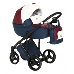 Q-258 - Детская коляска Adamex Luciano Deluxe 2 в 1
